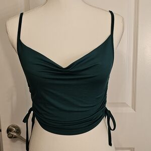 ⭐ 3 for $18 ⭐ SHEIN Cinched Sides Green Tank size Small